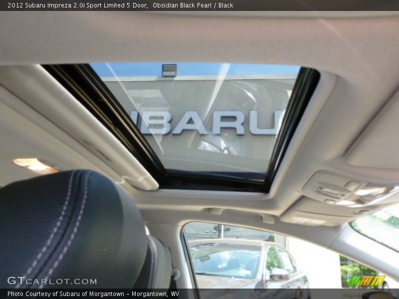 Obsidian Black Pearl / Black 2012 Subaru Impreza 2.0i Sport Limited 5 Door