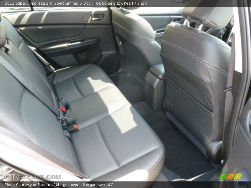 Obsidian Black Pearl / Black 2012 Subaru Impreza 2.0i Sport Limited 5 Door