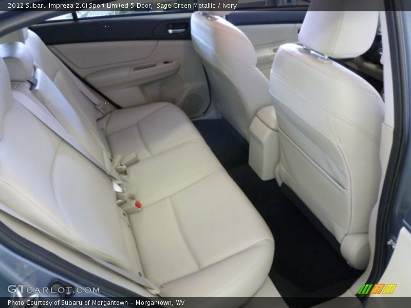  2012 Impreza 2.0i Sport Limited 5 Door Ivory Interior