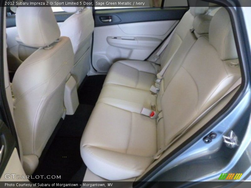  2012 Impreza 2.0i Sport Limited 5 Door Ivory Interior