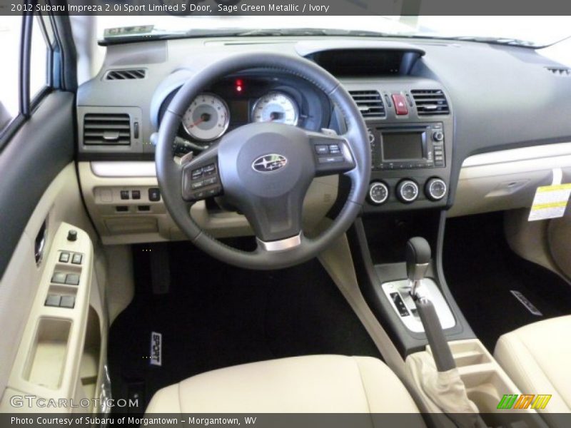 Dashboard of 2012 Impreza 2.0i Sport Limited 5 Door