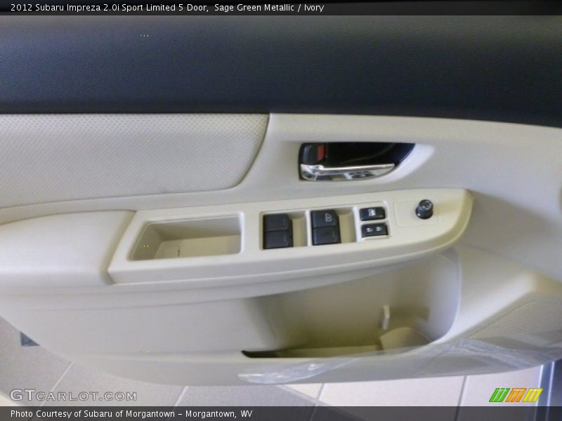 Sage Green Metallic / Ivory 2012 Subaru Impreza 2.0i Sport Limited 5 Door