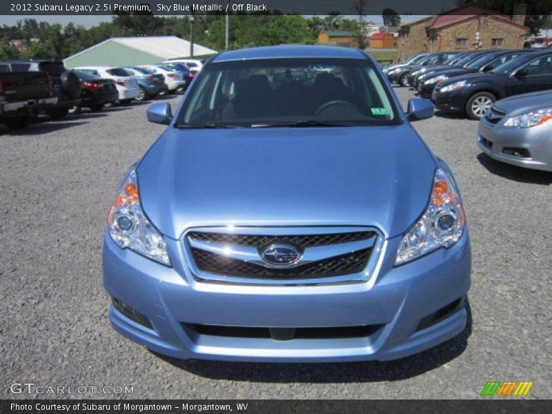 Sky Blue Metallic / Off Black 2012 Subaru Legacy 2.5i Premium