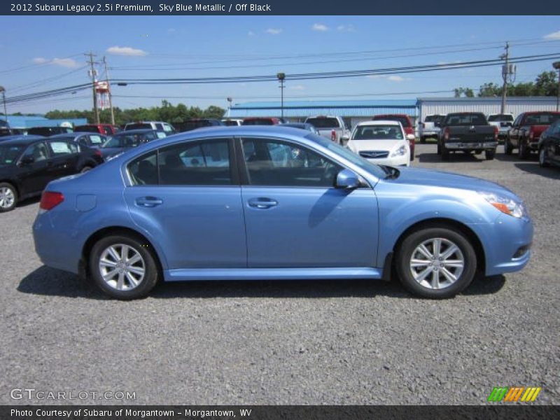 Sky Blue Metallic / Off Black 2012 Subaru Legacy 2.5i Premium