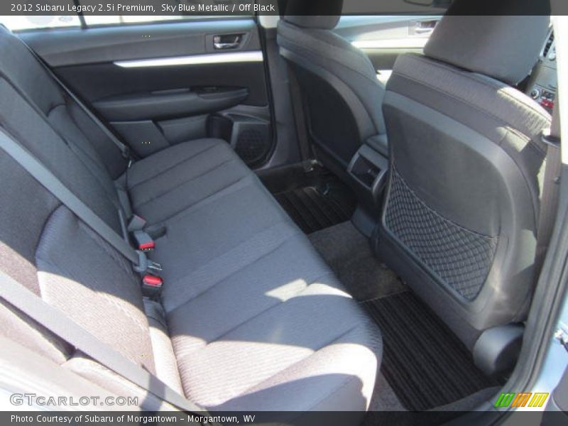Sky Blue Metallic / Off Black 2012 Subaru Legacy 2.5i Premium