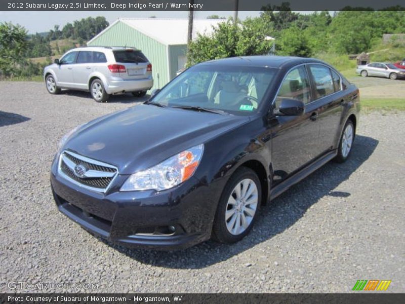 Deep Indigo Pearl / Warm Ivory 2012 Subaru Legacy 2.5i Limited