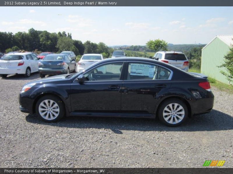 Deep Indigo Pearl / Warm Ivory 2012 Subaru Legacy 2.5i Limited