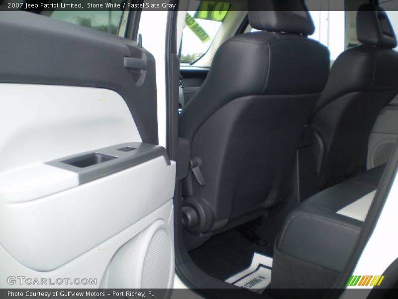 Stone White / Pastel Slate Gray 2007 Jeep Patriot Limited