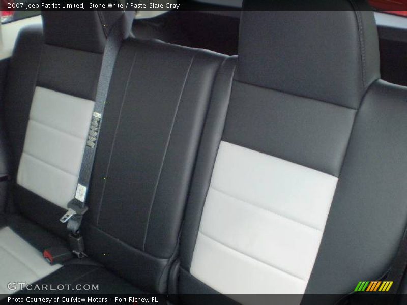 Stone White / Pastel Slate Gray 2007 Jeep Patriot Limited