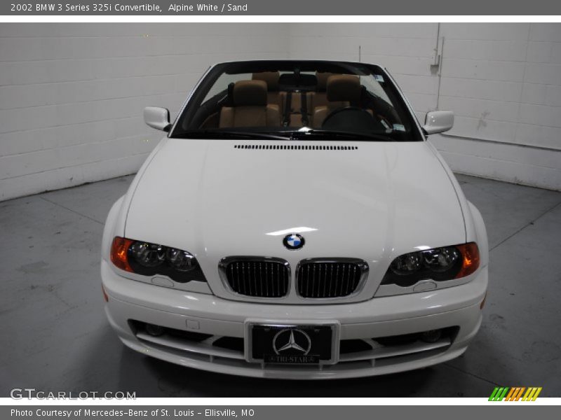 Alpine White / Sand 2002 BMW 3 Series 325i Convertible