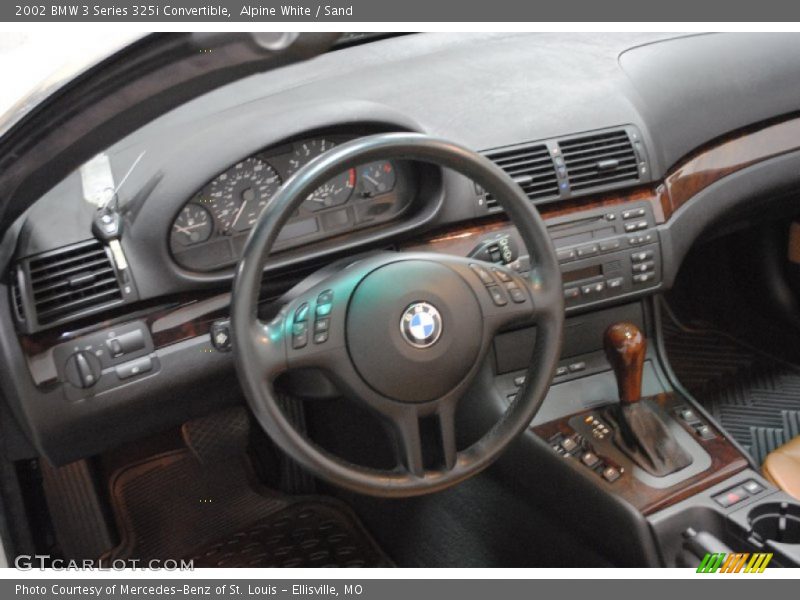 Alpine White / Sand 2002 BMW 3 Series 325i Convertible