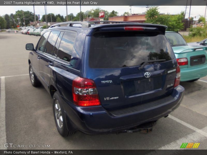 Indigo Ink Pearl / Ash Gray 2007 Toyota Highlander V6 4WD