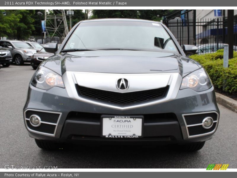 Polished Metal Metallic / Taupe 2011 Acura RDX Technology SH-AWD