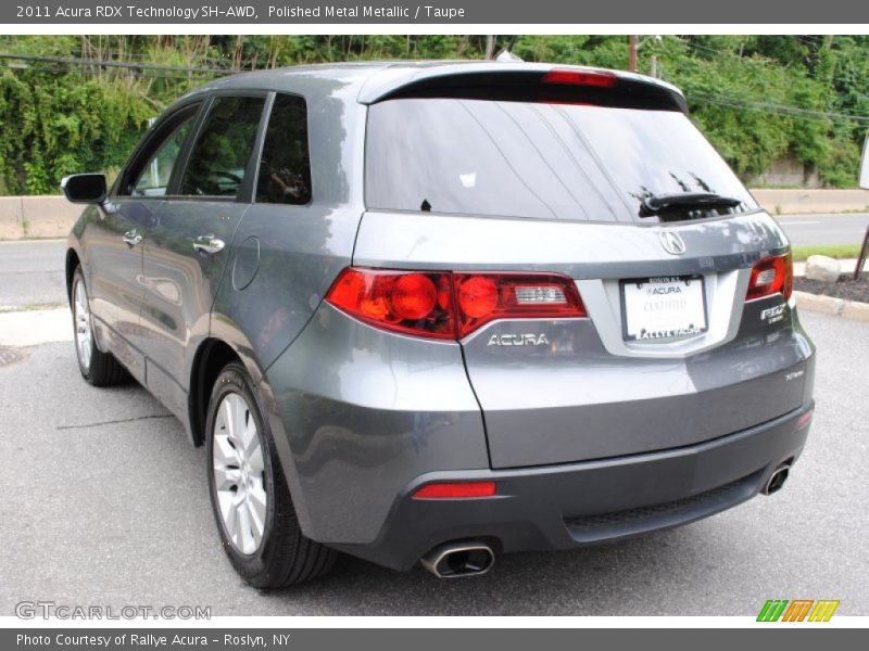 Polished Metal Metallic / Taupe 2011 Acura RDX Technology SH-AWD