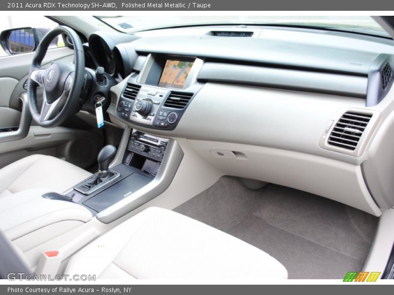 Polished Metal Metallic / Taupe 2011 Acura RDX Technology SH-AWD
