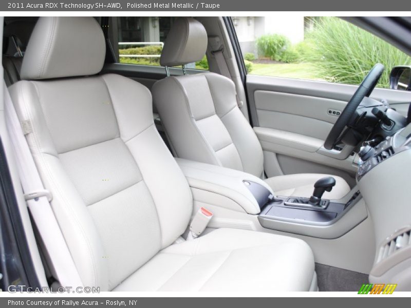 Polished Metal Metallic / Taupe 2011 Acura RDX Technology SH-AWD