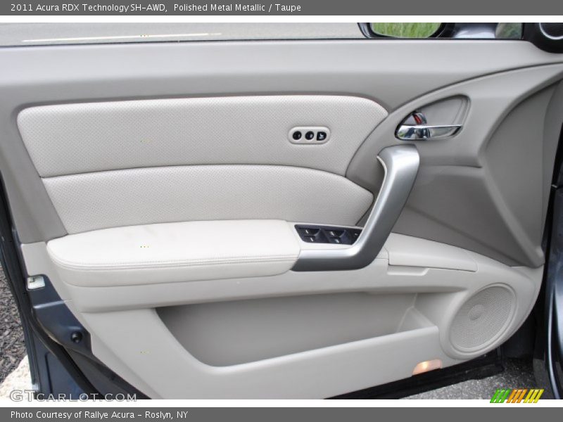 Polished Metal Metallic / Taupe 2011 Acura RDX Technology SH-AWD