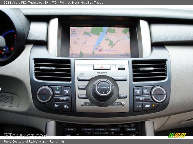 Polished Metal Metallic / Taupe 2011 Acura RDX Technology SH-AWD