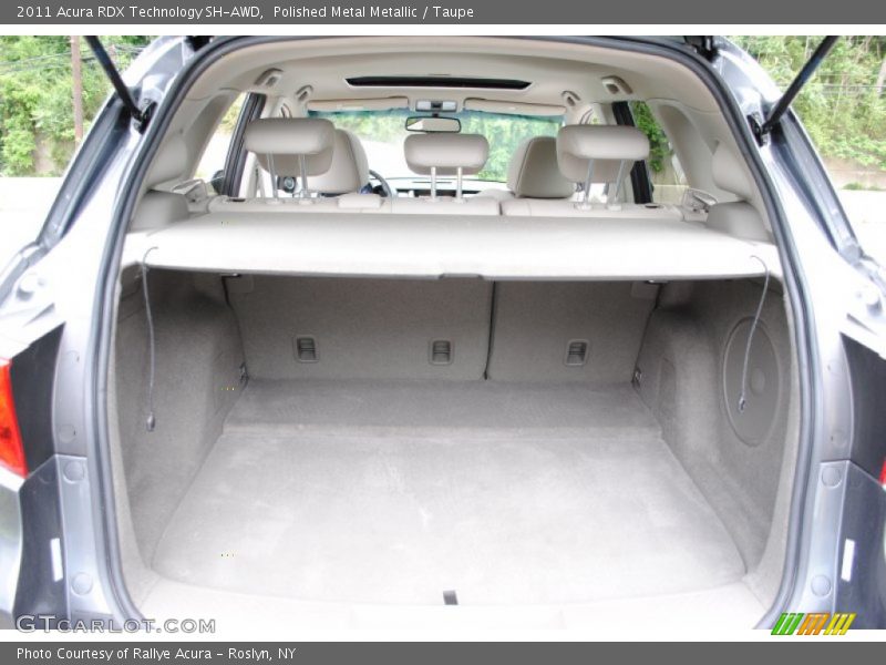 Polished Metal Metallic / Taupe 2011 Acura RDX Technology SH-AWD