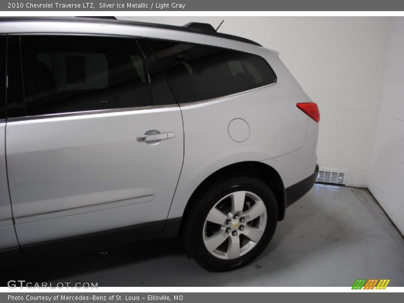 Silver Ice Metallic / Light Gray 2010 Chevrolet Traverse LTZ