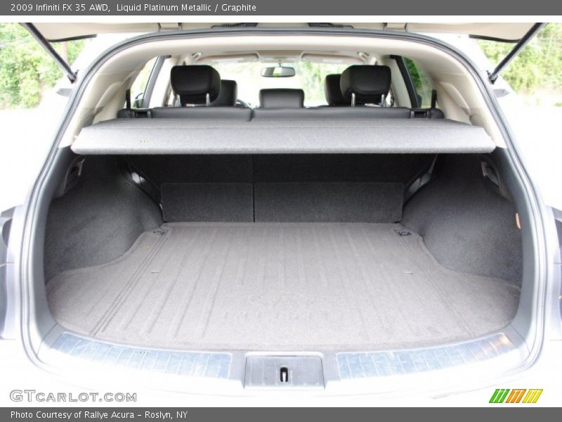 Liquid Platinum Metallic / Graphite 2009 Infiniti FX 35 AWD