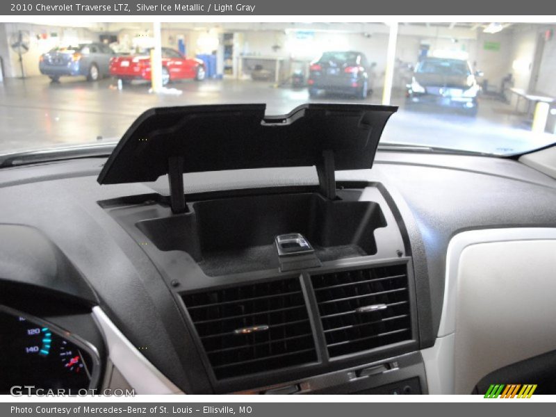 Silver Ice Metallic / Light Gray 2010 Chevrolet Traverse LTZ