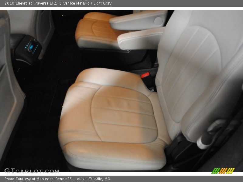 Silver Ice Metallic / Light Gray 2010 Chevrolet Traverse LTZ