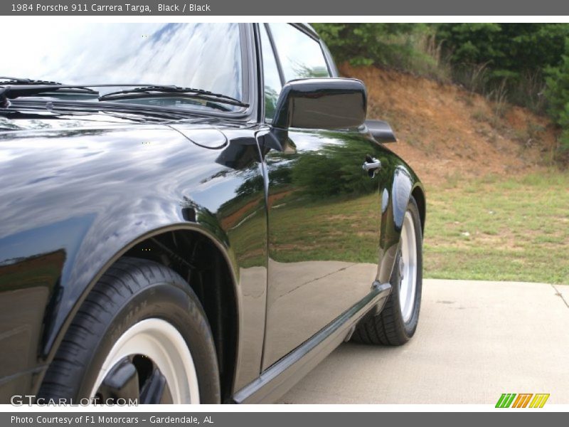 Black / Black 1984 Porsche 911 Carrera Targa