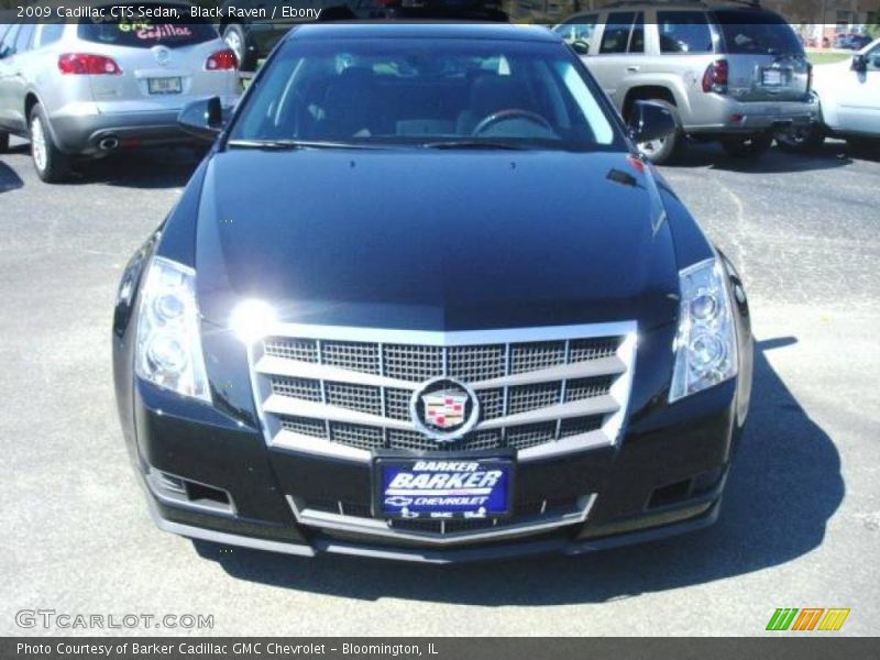 Black Raven / Ebony 2009 Cadillac CTS Sedan