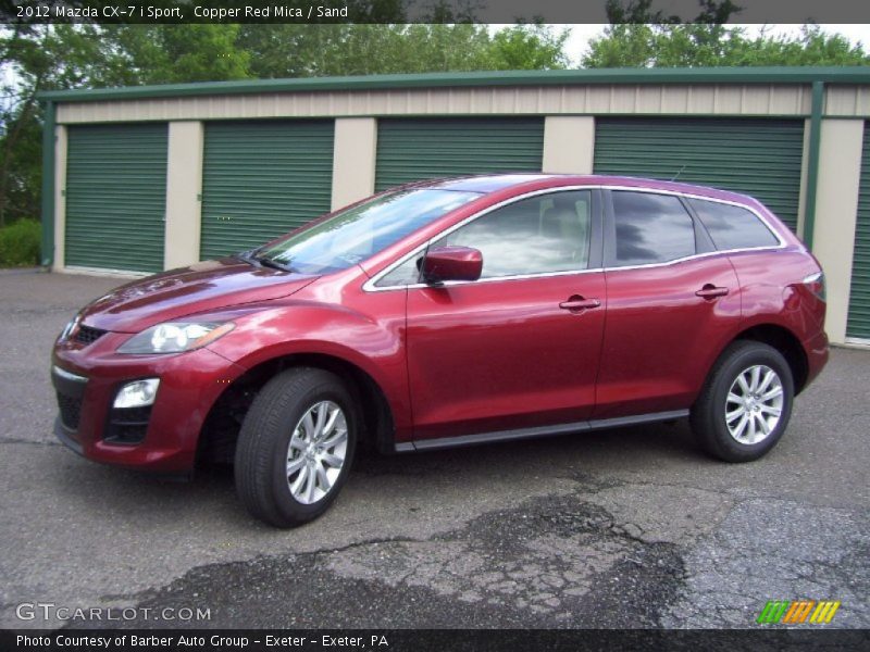 Copper Red Mica / Sand 2012 Mazda CX-7 i Sport