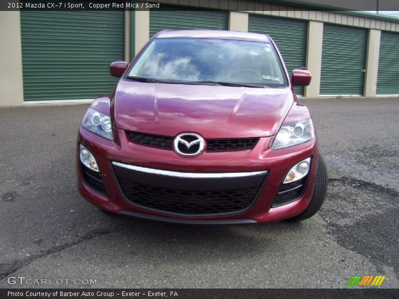 Copper Red Mica / Sand 2012 Mazda CX-7 i Sport
