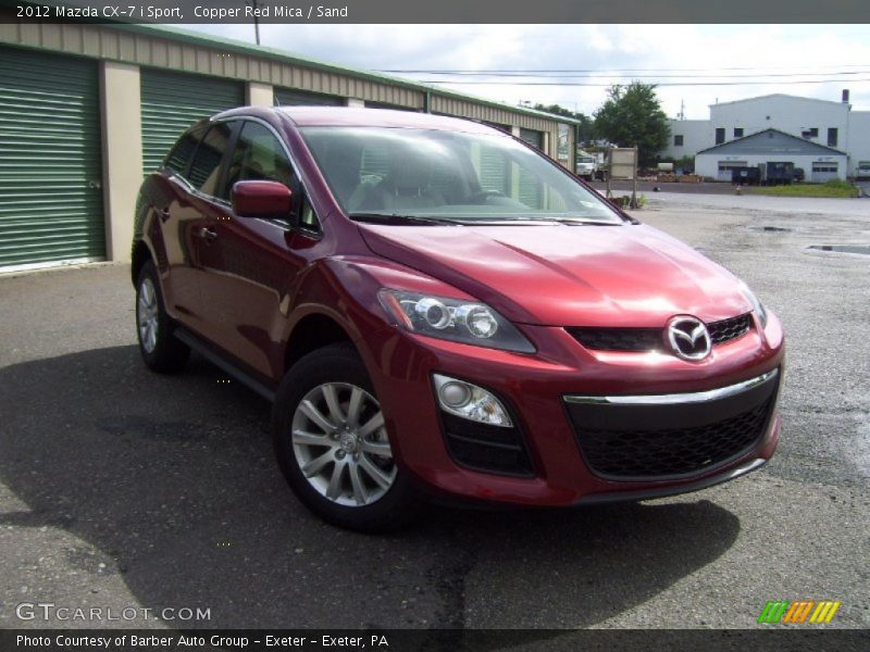 Copper Red Mica / Sand 2012 Mazda CX-7 i Sport