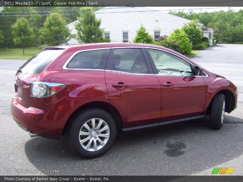 Copper Red Mica / Sand 2012 Mazda CX-7 i Sport