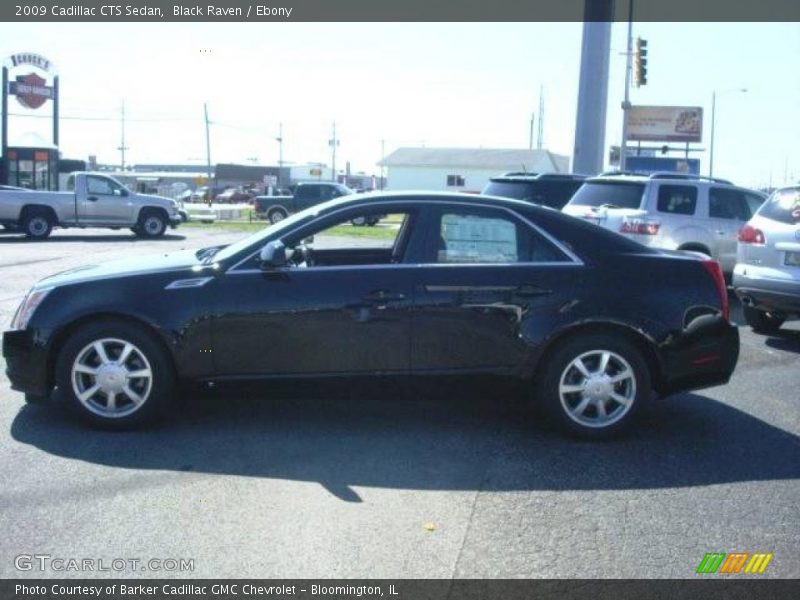 Black Raven / Ebony 2009 Cadillac CTS Sedan