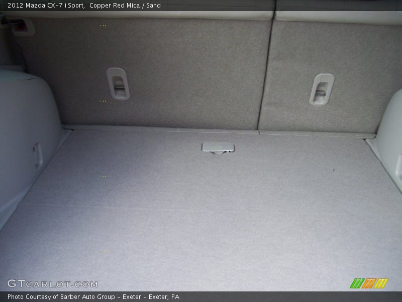 Copper Red Mica / Sand 2012 Mazda CX-7 i Sport
