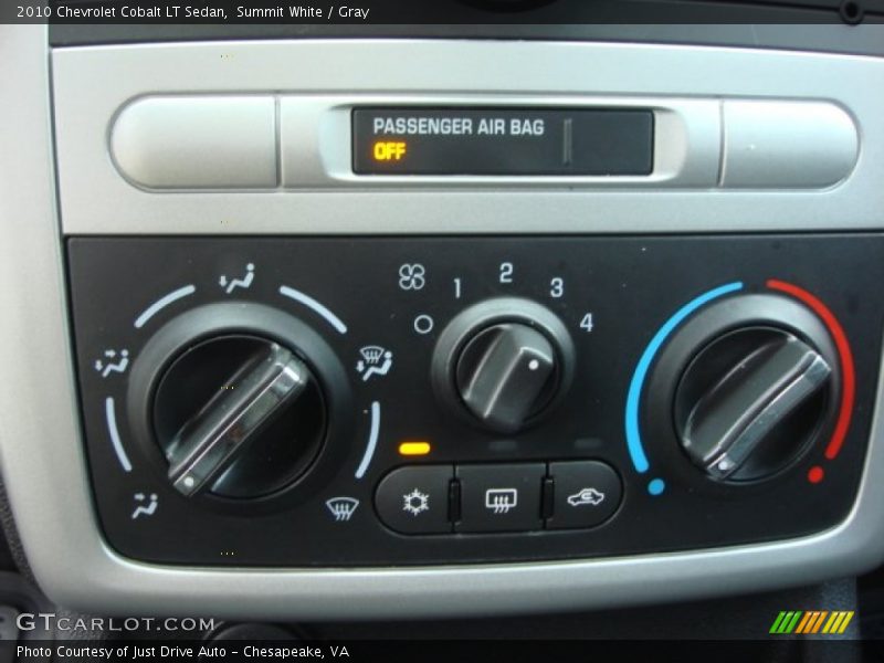 Summit White / Gray 2010 Chevrolet Cobalt LT Sedan