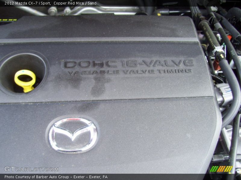 Copper Red Mica / Sand 2012 Mazda CX-7 i Sport