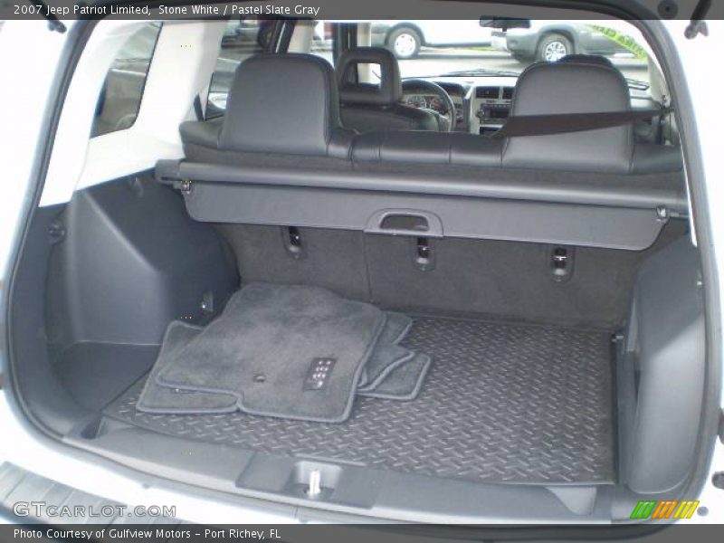 Stone White / Pastel Slate Gray 2007 Jeep Patriot Limited