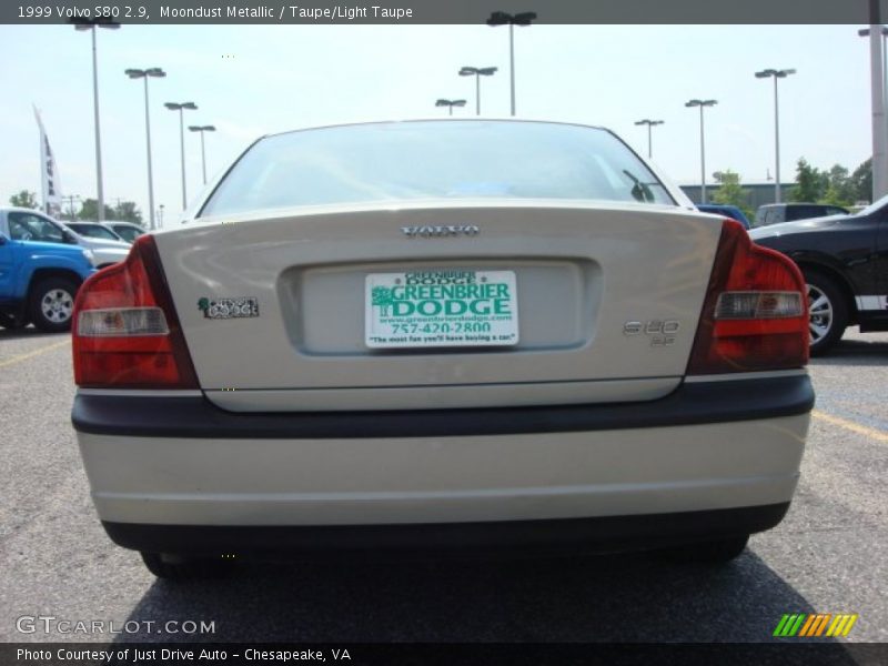 Moondust Metallic / Taupe/Light Taupe 1999 Volvo S80 2.9