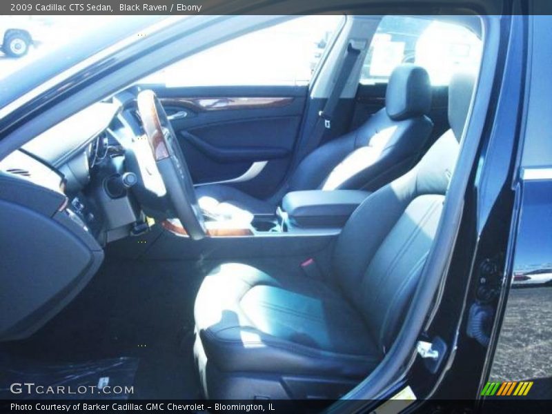 Black Raven / Ebony 2009 Cadillac CTS Sedan
