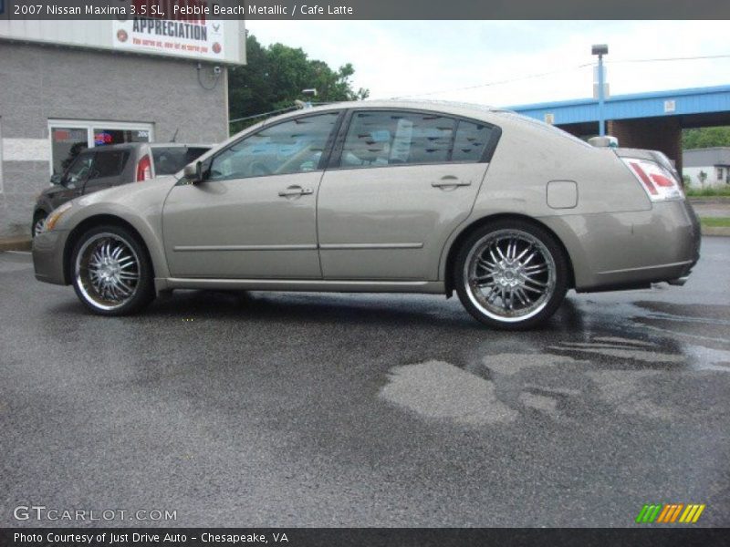 Pebble Beach Metallic / Cafe Latte 2007 Nissan Maxima 3.5 SL
