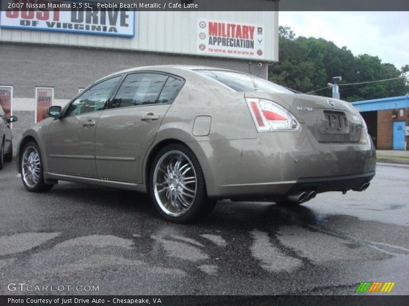 Pebble Beach Metallic / Cafe Latte 2007 Nissan Maxima 3.5 SL