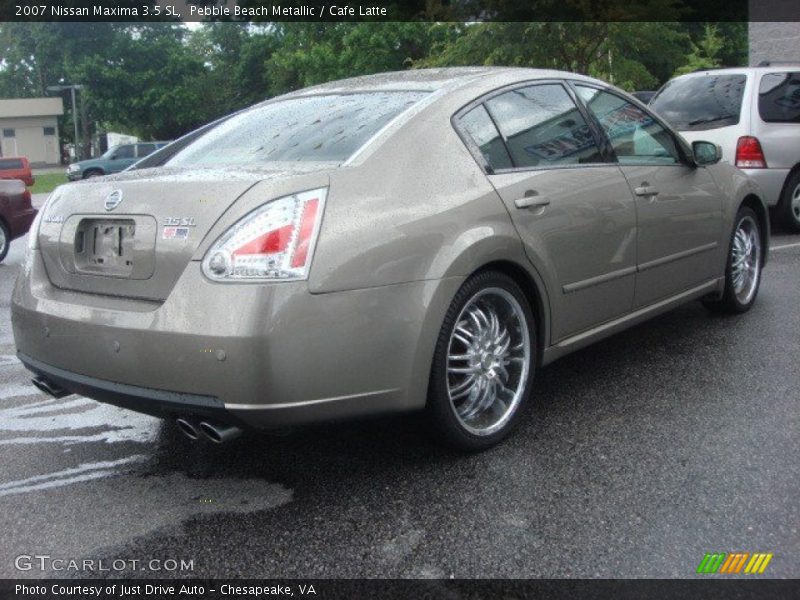 Pebble Beach Metallic / Cafe Latte 2007 Nissan Maxima 3.5 SL