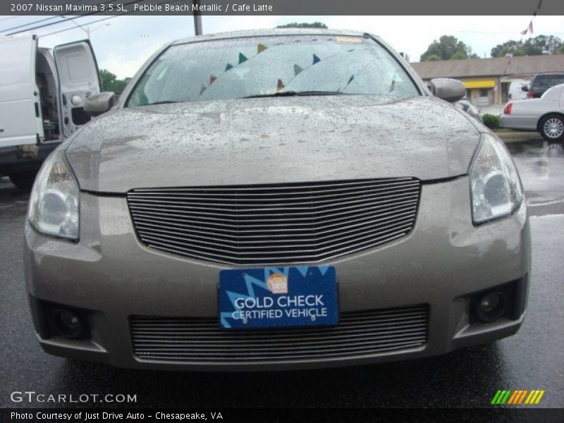 Pebble Beach Metallic / Cafe Latte 2007 Nissan Maxima 3.5 SL