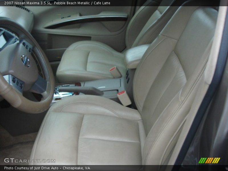 Pebble Beach Metallic / Cafe Latte 2007 Nissan Maxima 3.5 SL