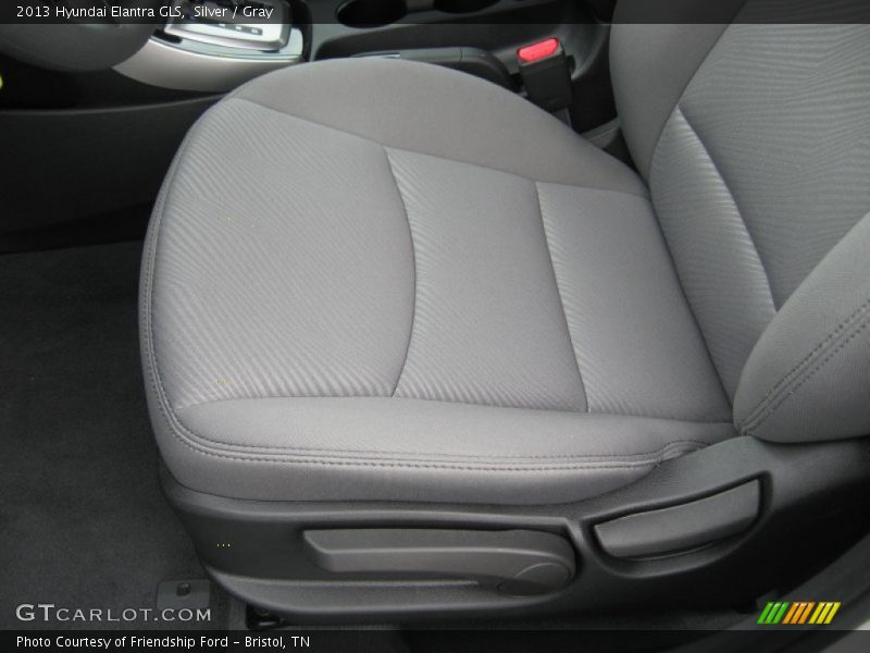 Silver / Gray 2013 Hyundai Elantra GLS