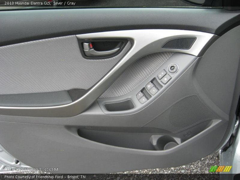 Silver / Gray 2013 Hyundai Elantra GLS