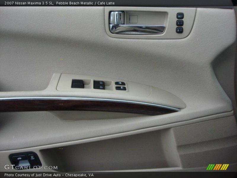 Pebble Beach Metallic / Cafe Latte 2007 Nissan Maxima 3.5 SL