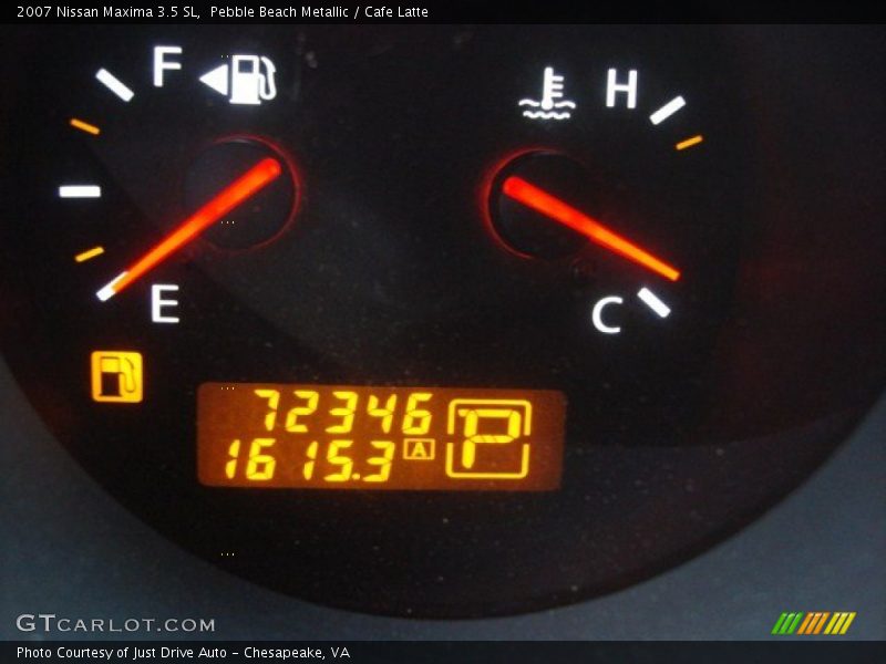 Pebble Beach Metallic / Cafe Latte 2007 Nissan Maxima 3.5 SL