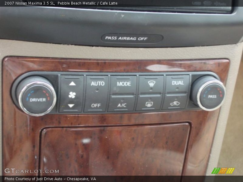 Pebble Beach Metallic / Cafe Latte 2007 Nissan Maxima 3.5 SL